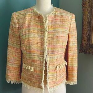 Vintage Moda International/Victoria Secret 3/4 sleeve jacket, USA made, size S